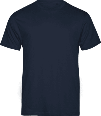 Basic tee, unisex Navy