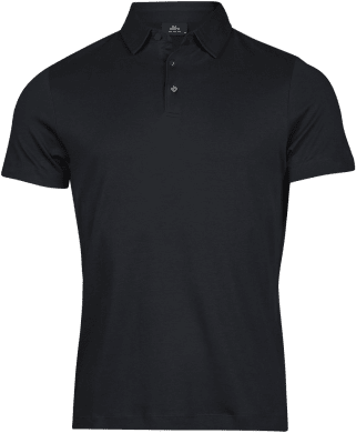 Pima Cotton Polo Black