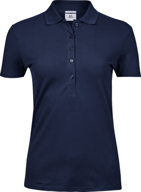 Women's Luxury Stretch Polo Navy