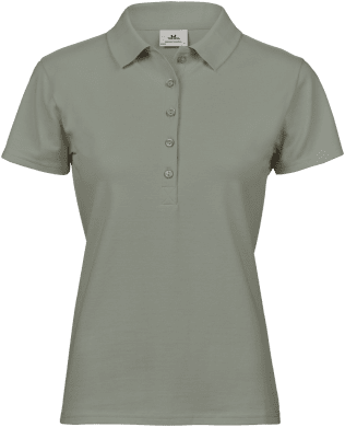 Women's Luxury Stretch Polo Sage