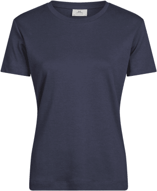 Womens Pima Cotton Tee Navy