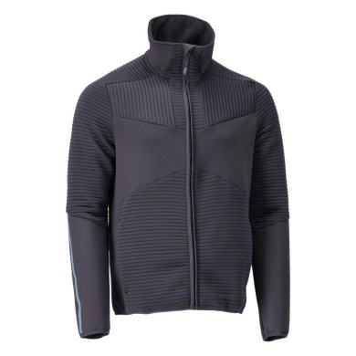 Fleecetröja med blixtlås | Mörk Marin