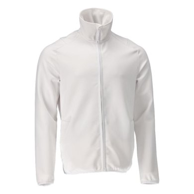 Fleecetröja med blixtlås Herr | Vit