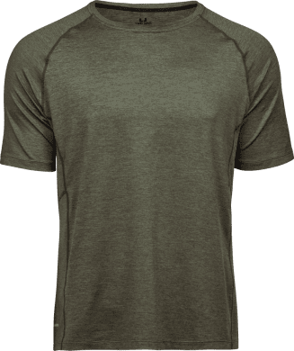 Cool Dry Tee, unisex Olive Melange