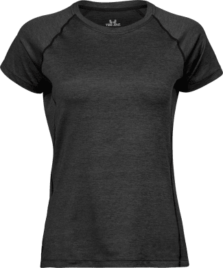 Women´s Cool Dry Tee Black Melange