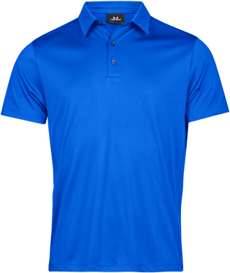 Luxury Sport Polo Electric Blue