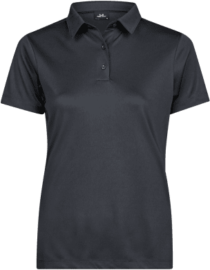 Women's Luxury Sport Polo Dark Grey