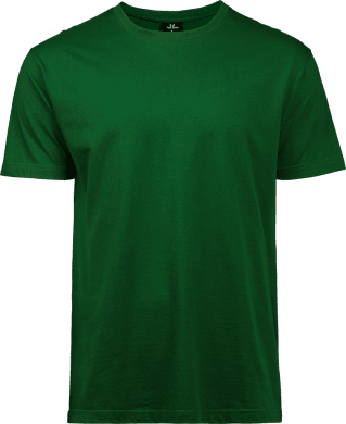 Sof Tee, unisex Forest Green
