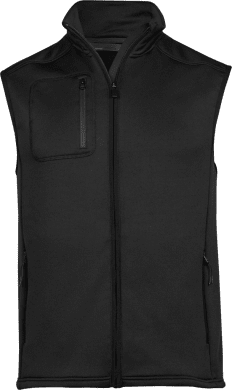 Stretch Fleece Bodywarmer Black