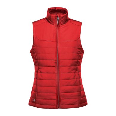 Women's Nautilus Quilted Vest, red