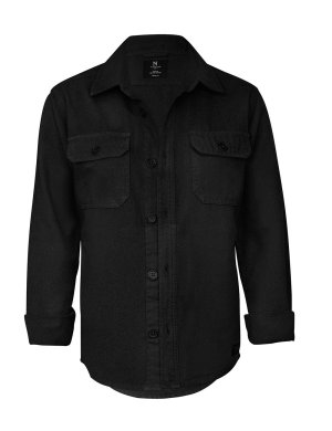 Versatile overshirt, black