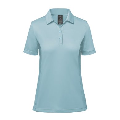 Women's Monterey S/S Polo, carolina blue
