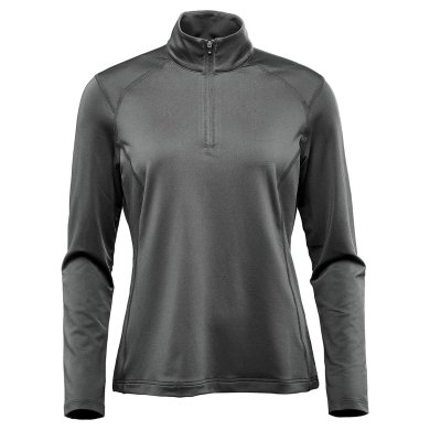 Women's Augusta 1/4 Zip Long Sleeve, graphite