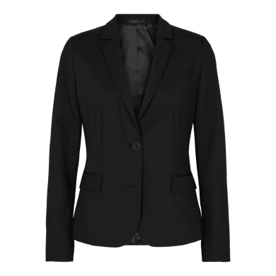 Traveller womens blazer modern fit, black