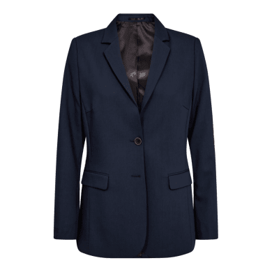 Traveller womens blazer long modern fit, dark blue