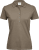 Women's Luxury Stretch Polo Clay