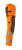 Byxor med hängfickor, orange/mörk antracit