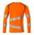 Långärmad t-shirt, orange/mörk antracite
