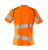Dam kortärmad t-shirt, orange/mossgrön