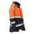 Vinterjacka, svart/orange