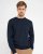 Milan mens pullover round-neck, dark navy
