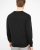 Milan mens pullover round-neck, black