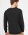 Milan mens pullover v-neck, charcoale melange