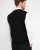 Milan mens slipover v-neck, black