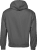 Urban Heavy Loose Fit Hooded Sweatshirt, unisex Powder Grey
