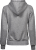 Women´s Fashion Full Zip Hood Heather Grey