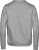 Athletic Crew Neck Sweat, unisex Heather Grey