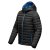 Men's Stavanger Thermal Jacket, black/azur