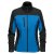 Women's Cascades Softshell, azur/black