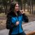 Women's Cascades Softshell Hoody, azur/black