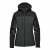 Women's Cascades Softshell Hoody, dolphin/black