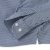 Blue/white female stretch twill shirt, loose fit