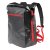 Kemano Backpack, black/graphite/red