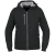 Womens hooded Cardigan, black
