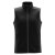 Men's Orbiter Softshell Vest, black/dolphin