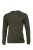 Luxury lightweight crewneck, olive