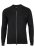 Luxurious merino blend cardigan, black
