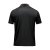 Men's Monterey S/S Piped Polo, black/red