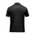 Men's Monterey S/S Piped Polo, black/royal