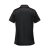 Women's Monterey S/S Piped Polo, black/red