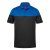 Men's Monterey Two-Tone S/S Polo, black/royal blue