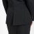 Traveller womens blazer long modern fit, black