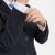 Traveller womens blazer long modern fit, dark navy