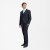 Traveller mens blazer regular fit, dark navy