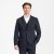 Traveller mens blazer modern fit, dark navy