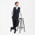Traveller mens waistcoat regular fit, charcoal